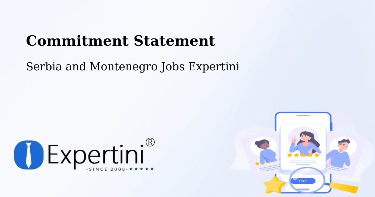 Corporate Commitment – Kenora - Serbia and Montenegro Jobs Expertini