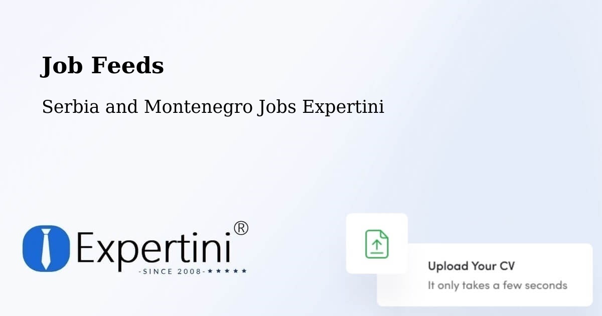 Job Listings Feed – Kenora - Serbia and Montenegro Jobs Expertini