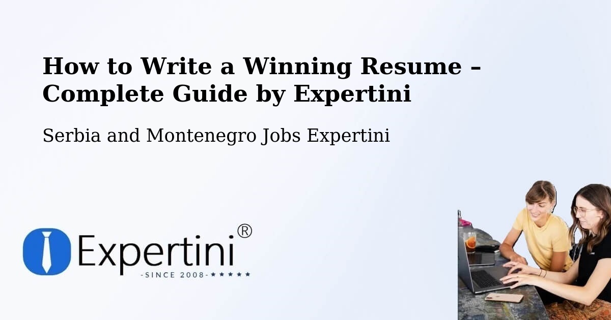 Resume Writing Guide for Job Seekers – Kenora - Kenora, Serbia and Montenegro Jobs Expertini